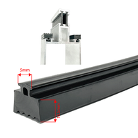 Bande d'étanchéité en caoutchouc EPDM certifiée CE avec service de découpe sur mesure pour l'étanchéité des systèmes de bardage de murs-rideaux en verre extérieur