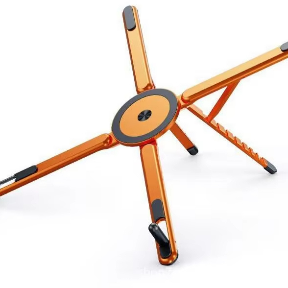 New Aluminum Alloy 360 Rotating Adjustable Universal Travel Multiple Use Magnetic Phone Holder Laptop Tablet Tripod Stand