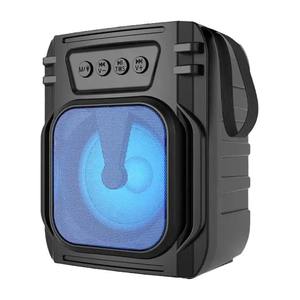 Haut-parleur portable extérieur sans fil <span class=keywords><strong>3</strong></span> pouces, étanche IPX3, volume élevé, éclairage LED RVB, compatible carte mémoire et karaoké - Product Image 5