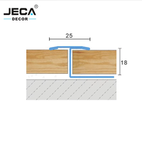 Profil décoratif pour sol en bois, garniture de carrelage en acier inoxydable 304 personnalisée pour carrelage stratifié, moquette, bride perforée