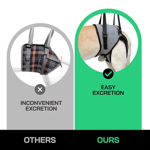 Ikat pinggang pendukung kaki anjing untuk terluka dan lansia sabuk traksi rehabilitasi untuk pemulihan anjing - Product Image 4