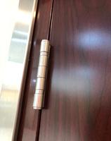 Portes battantes doubles antivol pour maison, porte de panique en acier ignifugé UL avec 120 minutes de protection incendie, finition complète