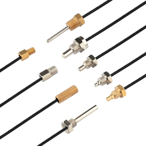 เซ็นเซอร์วัดอุณหภูมิแบบกันน้ำ IP67 NTC Thermistor 3950 10k 20k หัววัดสแตนเลสสำหรับเครื่องปรับอากาศ HVAC - Product Image 4
