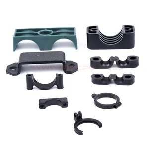 high temp sliding pipe clip HDPE plastic pipe clamps support