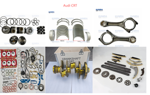 Kit de réparation moteur d'usine, ensemble de pièces de reconstruction moteur pour <span class=keywords><strong>Audi</strong></span> VW CRC CAS CRT EA888 EA839 2.0 2.4 2.8 3.0 3.2 3.6 4.0 4.2 5.2 6.0 - Product Image 2