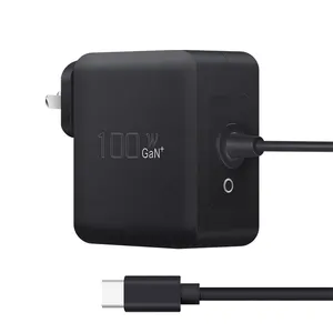 Adaptador de corriente tipo C a tipo C 100W Gan para Apple MacBook laptop PD cargador USB a C cargador rápido con cable