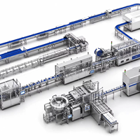 Machine de remplissage entièrement automatique pour l'embouteillage d'eau minérale et d'eau potable en petites bouteilles, fabriquée par le fabricant d'origine