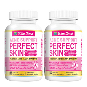 J48 High Quality Perfect Skin Support Capsules Winstown Supports Skin Health Natural Detox Daily Supplement - Product Image 2