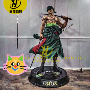 Figura de Anime de Alta Calidad, Estatua de Resina, Personaje de Tamaño Real, Figura de Acción de Luffy de 11 Pulgadas para Decoración, Escultura de Anime del Rey Pirata - Product Image 3