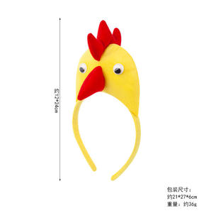 <span class=keywords><strong>Serre</strong></span>-tête animalier en gros transfrontalier, <span class=keywords><strong>Serre</strong></span>-tête coq de Pâques, Accessoires de maquillage pour enfants pour bal masqué - Product Image 6