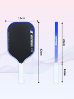 Set de Palas de Pickleball de Fibra de Carbono T700 con Núcleo de Espuma EPP de 5ª Generación, Modelo 2026, Kit de Entrenamiento Profesional para Competición