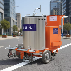 Máquina Termoplástica Portátil y Duradera para Demarcación Vial, con Calentamiento a Gas, para Pintar Líneas en Carreteras de Asfalto - Product Image 4
