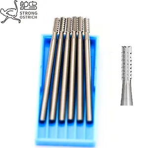 STRONG OSTRICH HSS Jewelry Burs Tools For Jewelry Making Tools Equipment Stone Setting Tool Cylinder Square Cross Cut Bur