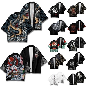Disfraz de Cosplay de Anime Japonés Happi Coat, Ropa para Fiesta de Halloween, Capa, Kimono, <span class=keywords><strong>Haori</strong></span> - Product Image 1