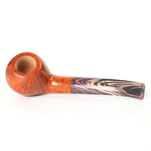 Briarwood Apple Pipe Straight Type 3Mm Filter Tobacco Pipe For Men Personal Gift - Product Image 1