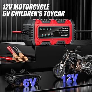 <span class=keywords><strong>Foxsur</strong></span> เครื่องชาร์จ<span class=keywords><strong>แบ</strong></span><span class=keywords><strong>ต</strong></span>เตอรี่ในรถยน<span class=keywords><strong>ต</strong></span>์ระบบ1.5A 6V 12V FBC061215E รองรับ<span class=keywords><strong>ที่</strong></span><span class=keywords><strong>ชาร์จ</strong></span><span class=keywords><strong>แบ</strong></span><span class=keywords><strong>ต</strong></span>เตอรี่<span class=keywords><strong>ต</strong></span>ะกั่วกรด<span class=keywords><strong>แบ</strong></span>บอัตโนมั<span class=keywords><strong>ต</strong></span>ิเ<span class=keywords><strong>ต</strong></span>็มรูปแบบ - Product Image 4