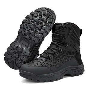 DF1208 AS33 Black PU Outdoor <b>Hiking</b> <b>Boots</b> Waterproof All Seasons Tactical Work <b>Boots</b> Camouflage Outdoor <b>Hiking</b> <b>Boots</b> - Product Image 1