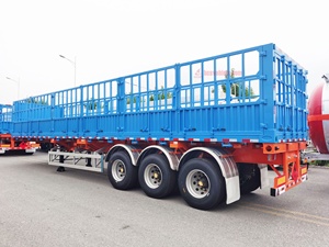 Remolque <span class=keywords><strong>de</strong></span> Camión Semirremolque para Ganado <span class=keywords><strong>de</strong></span> 40 Toneladas, 50 Toneladas, 4 Ejes, 40 Pies, 13.5 m, 12.5 m - Product Image 2