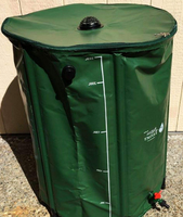 Réservoir d'eau liquide en PVC pliable de jardin robuste Baril de pluie en PVC pliable portable