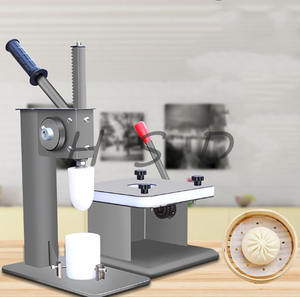 Machine manuelle en acier inoxydable pour la fabrication de pains farcis à la vapeur, machine à faire des baozi - Product Image 6