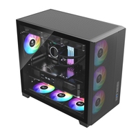 Boîtiers PC de jeu JNP 2026 Mid Tower à refroidissement efficace pour la construction de votre ordinateur