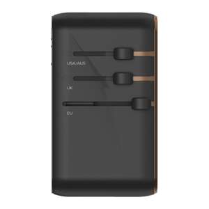 Promoción <span class=keywords><strong>MOMAX</strong></span> UA17 1-World PD170W GaN Adaptador de corriente de enchufe de carga rápida de viaje global EE. UU. AU Reino Unido UE Cambiador USB rápido Universal - Product Image 4