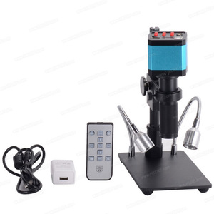 1400万ピクセルフルカラースクリーン拡大鏡デジタル顕微鏡カメラ12V電源テーブルスタンド - Product Image 2