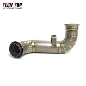 Collecteur d'échappement avant modifié pour moto d'aventure <span class=keywords><strong>KTM</strong></span> 790 ADV <span class=keywords><strong>890</strong></span> ADV, tuyau pour HUSQVARNA Norden 901 <span class=keywords><strong>2019</strong></span>+, tube de liaison en titane - Product Image 6