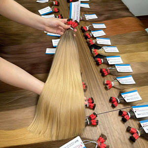 Extensions de cheveux humains vietnamiens de couleur claire droite naturelle en vrac 20-26 pouces à partir d'une extension de cheveux en vrac - Product Image 2