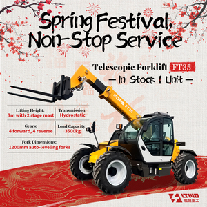 Mesin pengangkat barang tele teleskopik 3ton 3,5ton 4ton 5ton 7m 10m 14m 18m dengan berbagai Aksesori - Product Image 2