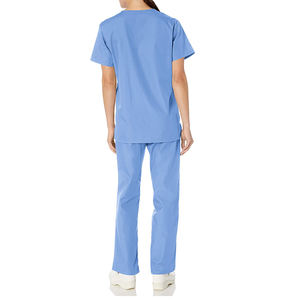 Uniforme Médico ODM para Mujer, Conjunto de Pantalones Deportivos, Tela de Pana Cómoda, Uniforme de Hospital, Color Personalizado - Product Image 5