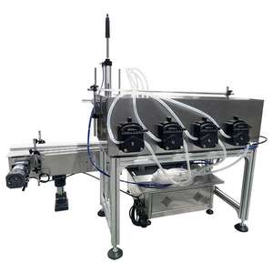 Pompe péristaltique automatique à 4 têtes, 6 L par minute, mise à niveau 2026, unité <span class=keywords><strong>de</strong></span> bureau orange pour le transfert <span class=keywords><strong>de</strong></span> fluide visqueux et d'huile - Product Image 2