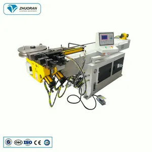 Semi-automatic precision exhaust steel corrugated profile hydraulic copper stainless steel tube bender pipe bending machine