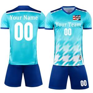 Maglia da Calcio Personalizzata OEM, Stampa Digitale, Set Completo, Asciugatura Rapida, Spandex/Poliestere, Estiva, Collo a O, Aderente con Tasche - Product Image 6