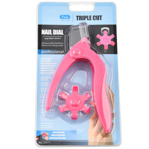 Ciseaux à ongles en acrylique de style français, fabrication directe d'usine, DIY, en forme de U, pour la manucure, <span class=keywords><strong>coupe</strong></span>-ongles pour pointes artificielles - Product Image 6