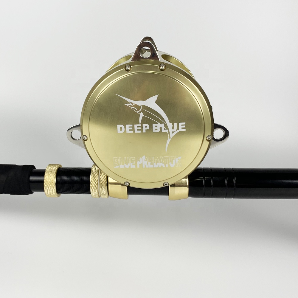 80w 5 Ball Bearings Fishing Reel for Trolling - 45kg Drag 80w 5 Ball Bearings Fishing Reel for Trolling - 45kg Drag