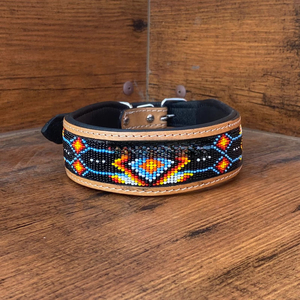 Neue personal isierte Großhandel Luxus hand gefertigte echte Leder bequeme Haustier Hunde halsband Rindsleder Mehrzweck gepolstert - Product Image 1