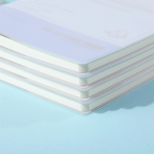 Taccuino su ordinazione della manica di gomma dell'università A5 del libro del diario di Logo con la copertina morbida - Product Image 6
