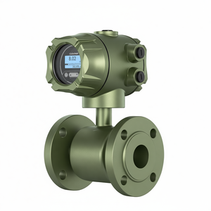 Medidor de Flujo Electromagnético de Aguas Residuales Anticorrosivo DN100, Medidor de Flujo Magnético Digital para Fluidos - Product Image 4