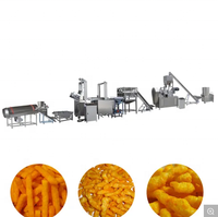 Machine industrielle de fabrication de snacks soufflés au maïs pour la production de bâtonnets de maïs croustillants