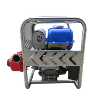 Pompe à eau centrifuge portable de haute qualité pour la lutte contre l'incendie Conception conviviale pour prévenir les fuites d'eau