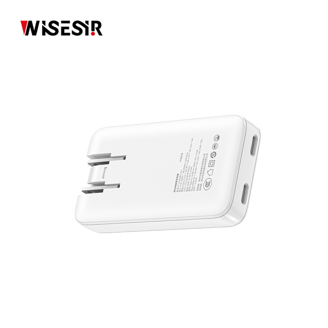 WISESIR 65W GaN USB-C Fast Charger with PD 3.0 OTP Protection for //Android Phones/Tablets Foldable Plug Travel Use