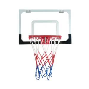 M. dunk atacado mini argola de basquete sobre a porta portátil, argola de gola de basquete para escritório, quarto