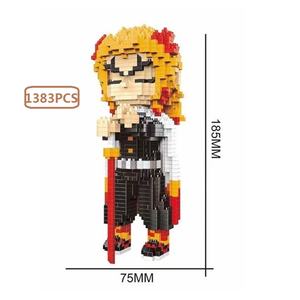 ชุดตัวต่อพลาสติกการ์ตูนมินิ งานแฮนด์เมด ตัวละครจากการ์ตูน ของเล่นแบบประกอบเอง ของขวัญ ของเล่นตัวต่อ - Product Image 3