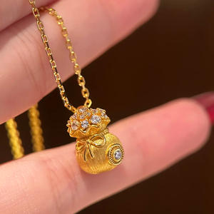 Collar de circonita chapado en oro, cadena de cobre plata .999, accesorios de collar cubano, moissanita, rosario de plata 925 - Product Image 1