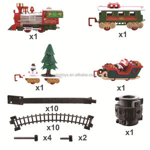 תליית חג המולד רכבת קול אור אור רכבת צעצוע רכבת סביב הרכבת רכבת חשמלית רכבת רכבת - Product Image 6