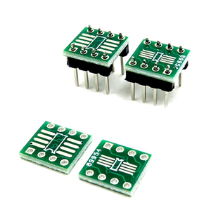 Sin plomo So/Msop/Tssop/<span class=keywords><strong>Soic</strong></span>/Sop8 a Dip8 Placa adaptadora de cuerpo estrecho de cuerpo ancho PCB 8 pines - Product Image 3