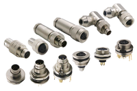 Connecteur M12 circulaire étanche IP67 industriel pour câble, 3, 7, 8, 9, 10, 12, 13, 14, 16 broches (M5, M8, M9, M16, M23, 7/8, 2, 3, 4, 5, 6, 7, 8, 9, 10, 12, 13, 14, 16)