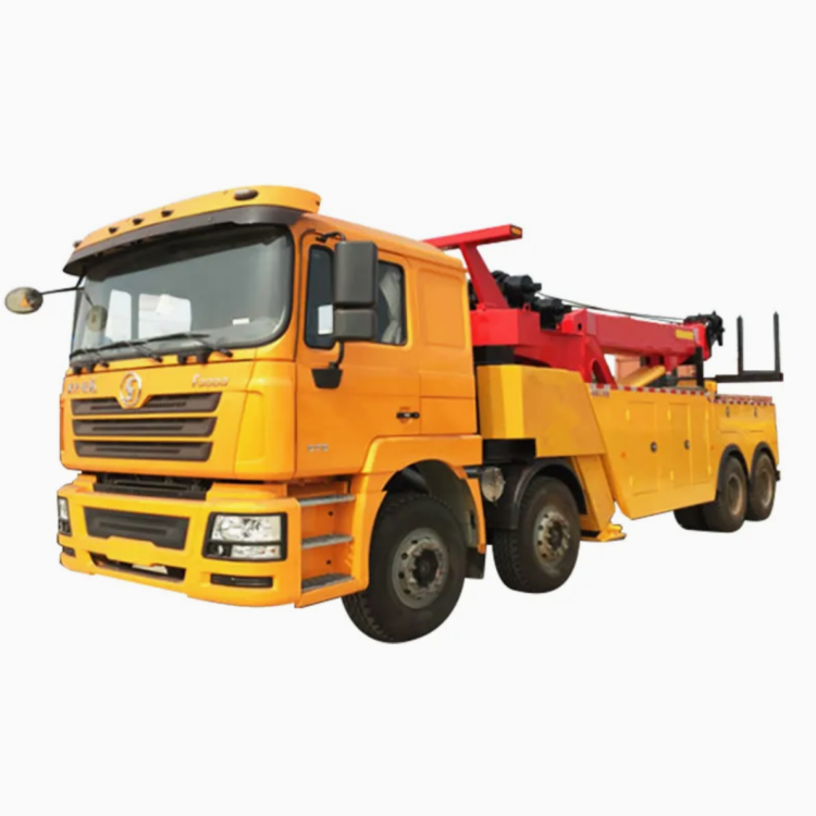 New Shacman Heavy Duty 8X4 Wrecker Tow Truck with Crane Road Rescue Vehicle Tow Truck Prices