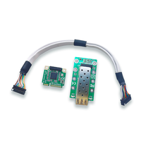 Pcie Mini Keandalan Tinggi Ke Port Sfp Tunggal Gigabit Ethernet Antarmuka Mini PCIE Kartu Jaringan NIC untuk Server